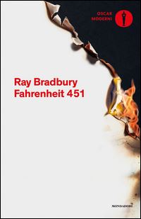 Book Cover for Fahrenheit 451 by Ray Bradbury