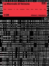Book Cover for Rivista La Biennale Di Venezia 1/26 by La Biennale di Venezia