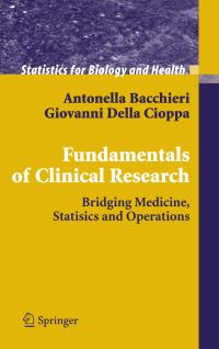 Book Cover for Fundamentals of Clinical Research by Antonella Bacchieri, Giovanni Della Cioppa