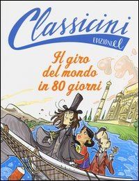 Book Cover for Giro Del Mondo in 80 Giorni by Jules Verne