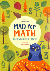 Book Cover for Mad for Math. The Enchanted Forest by Linda Bertola, Agnese Baruzzi