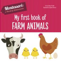 Book Cover for My First Book of Farm Animals by Chiara Piroddi