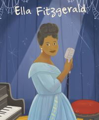 Book Cover for The Life of Ella Fitzgerald by Isabel Muñoz