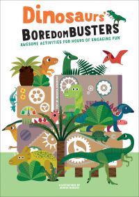 Book Cover for Dinosaurs' Boredom Busters by Agnese Baruzzi