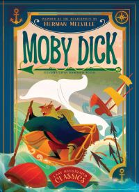 Book Cover for Moby Dick by Domenico Russo