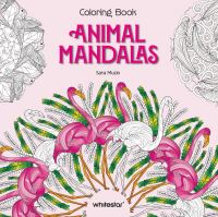 Book Cover for Animal Mandalas. Coloring Book by Sara Muzio