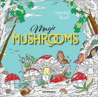 Book Cover for Magic Mushrooms. Coloring Book by Paola Piacco
