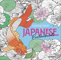 Book Cover for Japanese Enchantments. Coloring Book by Paola Piacco