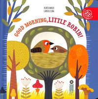 Book Cover for Good Morning, Little Robin! by Gabriele Clima