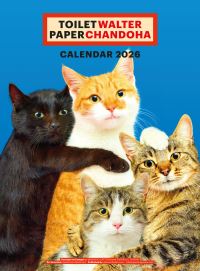 Book Cover for ToiletWalter PaperChandoha Calendar 2026 by Walter Chandoha, Maurizio Cattelan, Pierpaolo Ferrari
