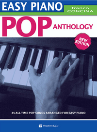 Book Cover for Easy Piano Pop Anthology by Various