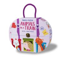 Book Cover for Animals on a Train by Ester Tome