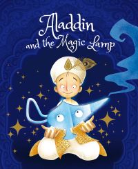 Book Cover for Aladdin and the Magic Lamp by Irena Trevisan