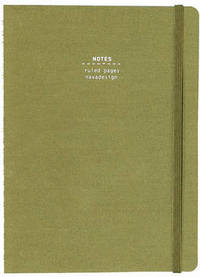 Book Cover for Nava Everything Medium Notebook, Olive by Maurizio De Giovanni