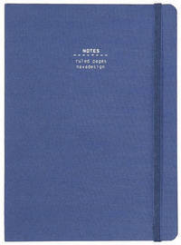 Book Cover for Nava Everything Medium Notebook, Light Blue by Maurizio De Giovanni