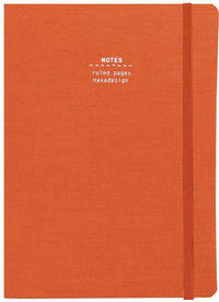 Book Cover for Nava Everything Pocket Notebook, Orange by Maurizio De Giovanni