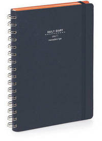 Book Cover for EY120N.16 2016 DAILY DIARY SMALL BLACK by Maurizio De Giovanni