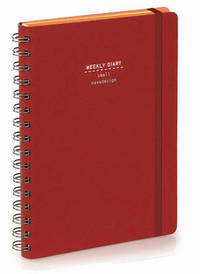Book Cover for EY720R.16 2016 WEEKLY DIARY SMALL RED by Maurizio De Giovanni