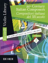 Book Cover for 20th Century Italian Composers by Hal Leonard Corp