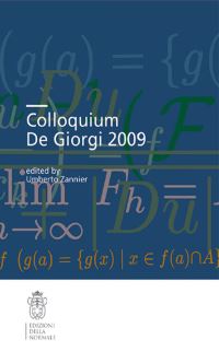 Book Cover for Colloquium De Giorgi 2009. Colloquia (Scuola Normale Superiore) by Umberto Zannier