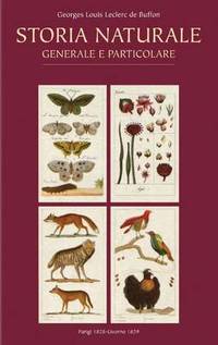 Book Cover for Storia Naturale by Georges Louis Leclerc Buffon