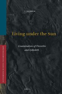 Book Cover for Living Under the Sun by Tomás Frydrych