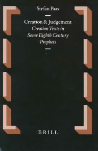 Book Cover for Creation and Judgement by Stefan Paas