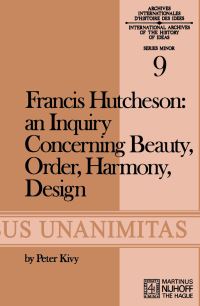 Book Cover for Francis Hutcheson by F Hutcheson