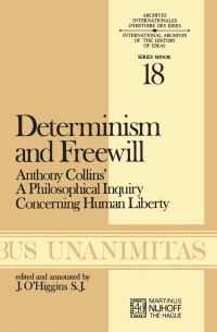 Book Cover for Determinism and Freewill by James OHiggins