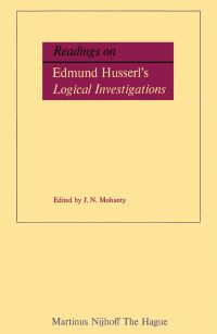 Book Cover for Readings on Edmund Husserl's Logical Investigations by JN Mohanty