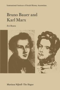 Book Cover for Bruno Bauer and Karl Marx by Z Rosen