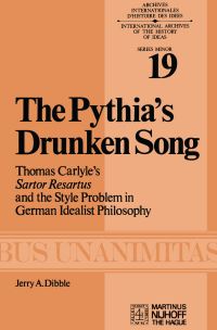 Book Cover for The Pythia's Drunken Song by JA Dibble