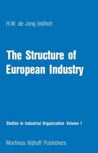 Book Cover for The Structure of European Industry by 