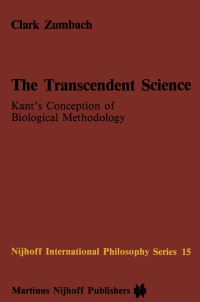 Book Cover for The Transcendent Science by Clark Zumbach