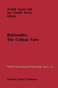 Book Cover for Rationality by Joseph Agassi, I C Jarvie