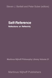 Book Cover for Self-Reference by Steven J Bartlett, Peter Suber