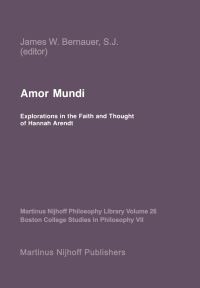 Book Cover for Amor Mundi by JW Bernauer