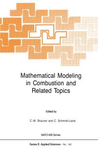 Book Cover for Mathematical Modeling in Combustion and Related Topics by NATO Advanced Research Workshop on Mathematical Modeling in Combustion and Related Topics, ClaudeMichel Brauner, Claudine SchmidtLainé, North Atlantic Treaty Organization