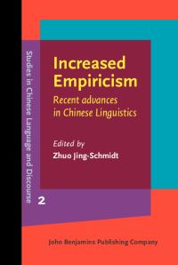 Book Cover for Increased Empiricism by North American Conference on Chinese Linguistics