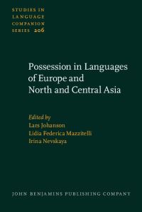Book Cover for Possession in Languages of Europe and North and Central Asia by Lars Johanson, Lidia Mazzitelli, Irina Nevskaya