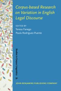 Book Cover for Corpus-Based Research on Variation in English Legal Discourse by Teresa Fanego, Paula RodríguezPuente