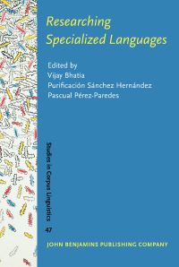 Book Cover for Researching Specialized Languages by V K Bhatia, Purificación Sánchez Hernández, Pascual PérezParedes