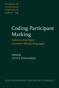 Book Cover for Coding Participant Marking by Gerrit Jan Dimmendaal