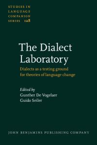 Book Cover for The Dialect Laboratory by Gunther De Vogelaer, Guido Seiler