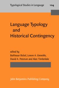 Book Cover for Language Typology and Historical Contingency by Johanna Nichols
