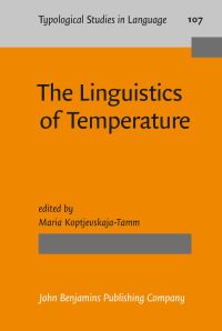 Book Cover for The Linguistics of Temperature by Maria KoptjevskajaTamm