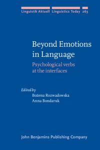Book Cover for Beyond Emotions in Language by Bozena Rozwadowska, Anna Bondaruk