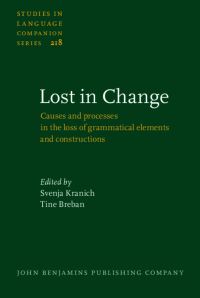 Book Cover for Lost in Change by Svenja Kranich, Tine Breban