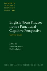 Book Cover for English Noun Phrases from a Functional-Cognitive Perspective by Lotte Sommerer, Evelien Keizer