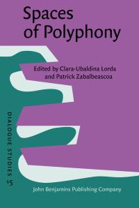 Book Cover for Spaces of Polyphony by Clara Ubaldina Lorda Mur, Patrick Zabalbeascoa Terran